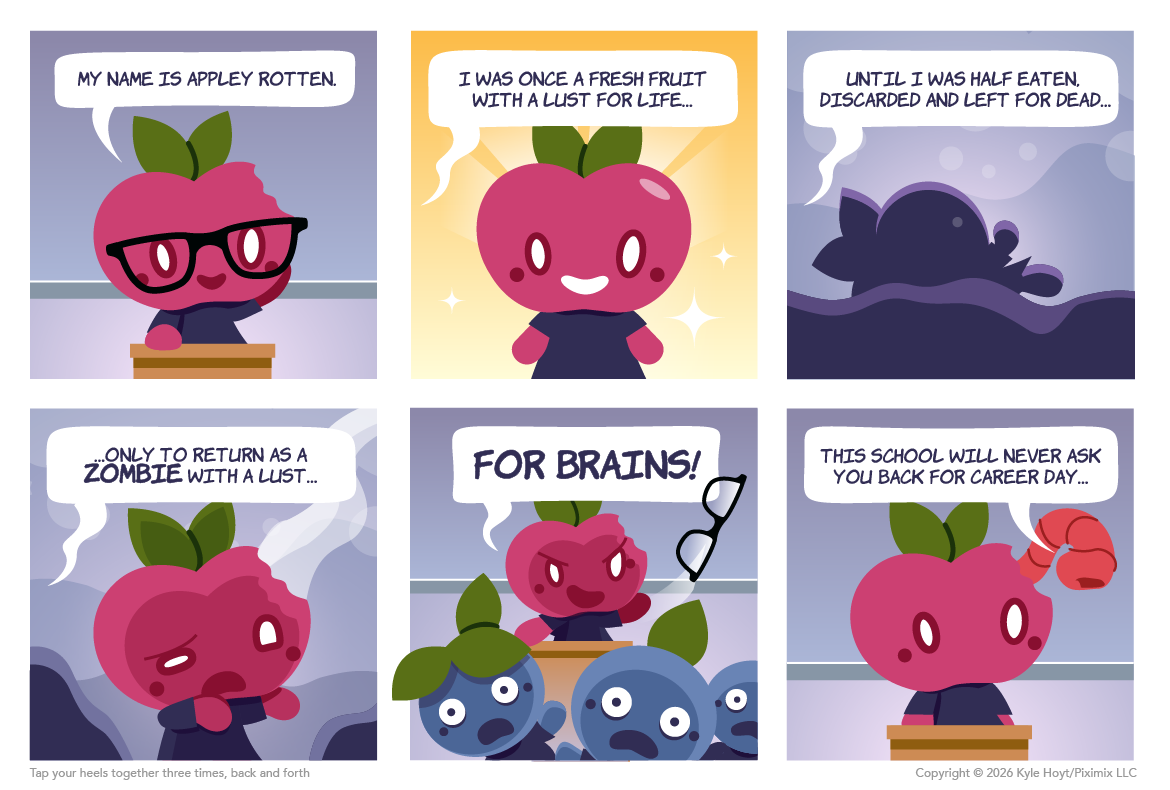 Appley has a tragic origin story