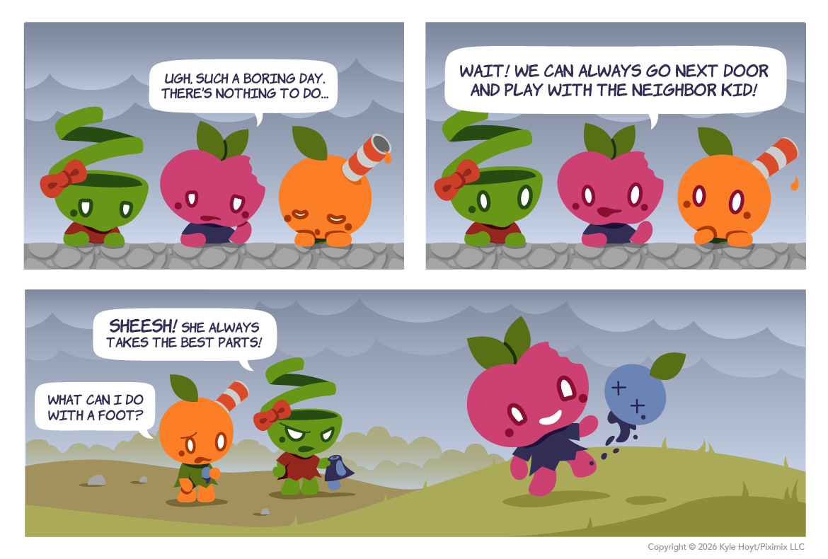 Appley doesn't play well with others