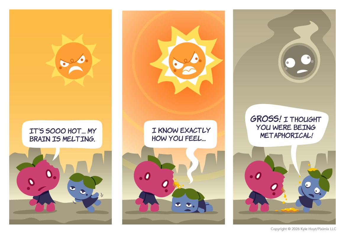 Appley is hot, hot, hot