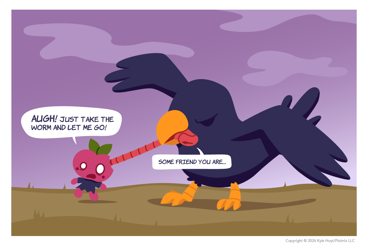 Appley is a fair weather friend