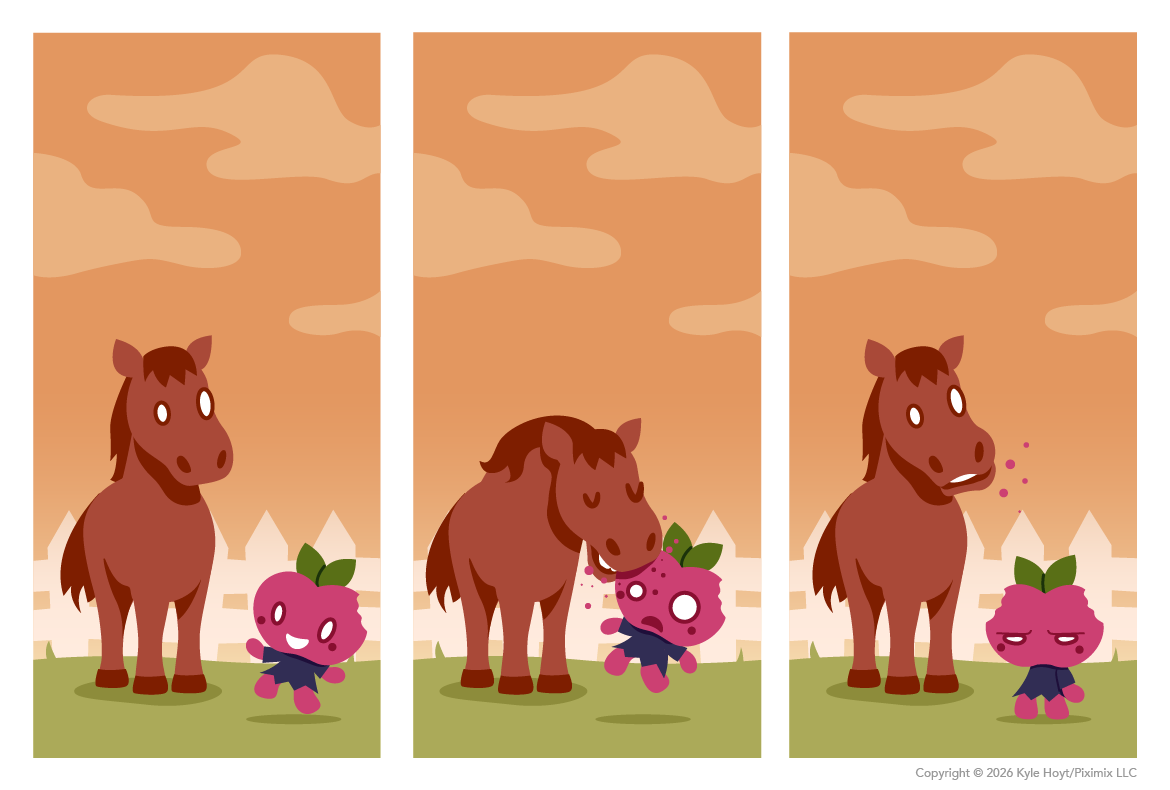 Appley horses around