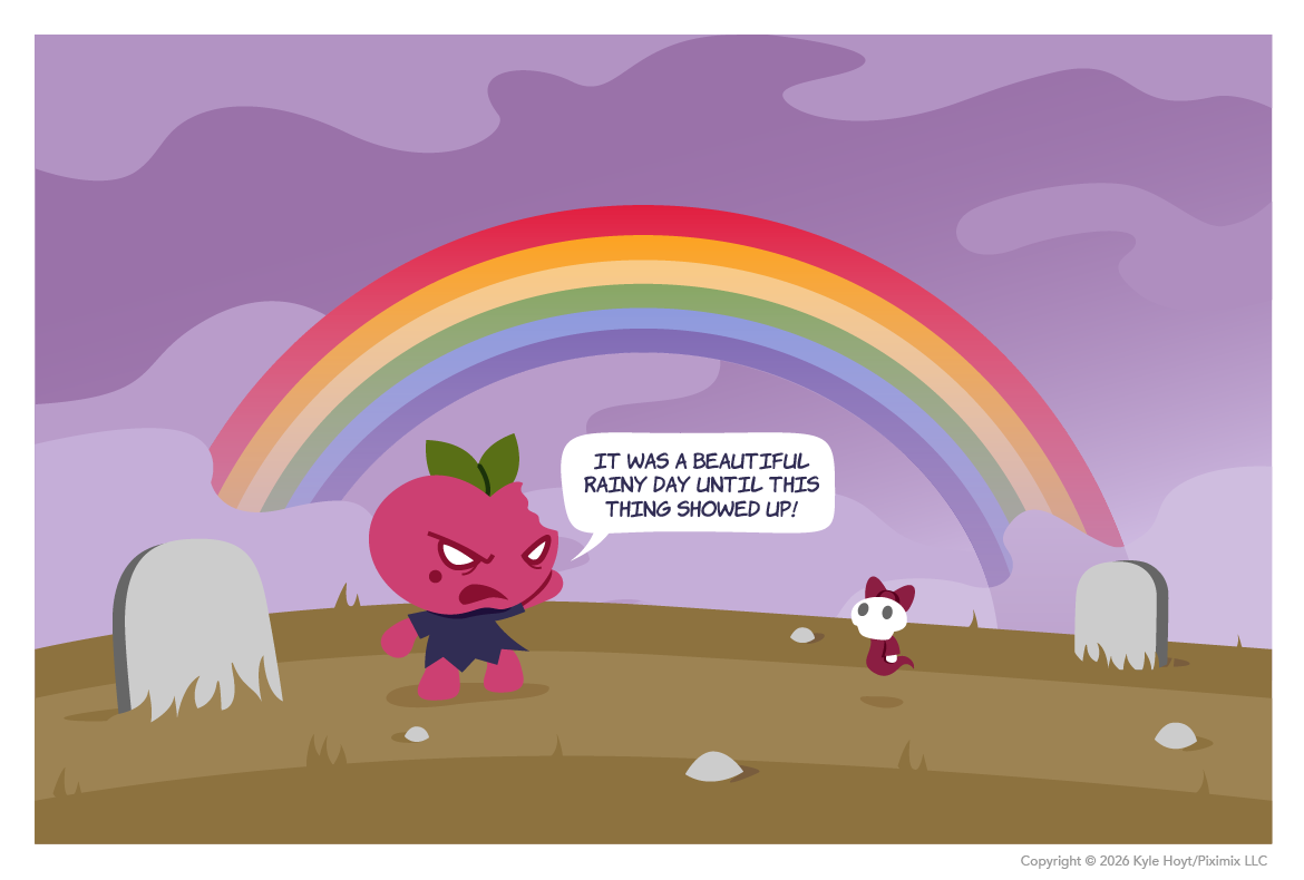 Appley is so over the rainbow