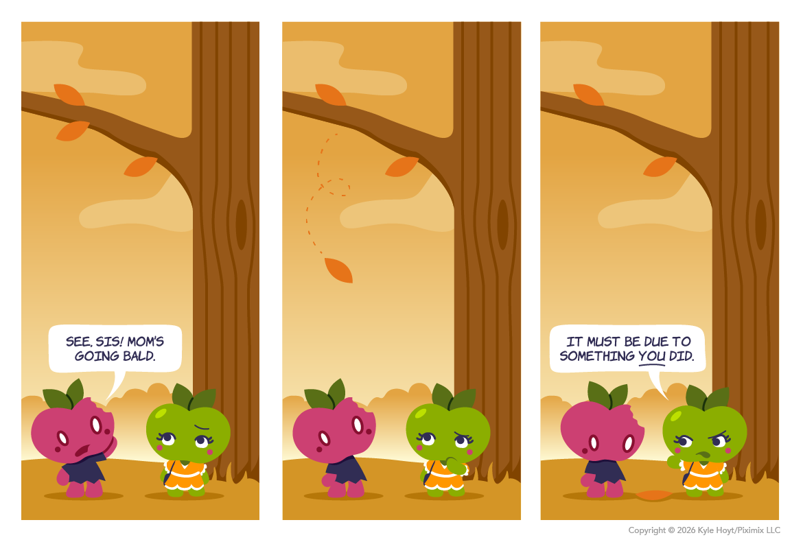 Appley is the root of all balding