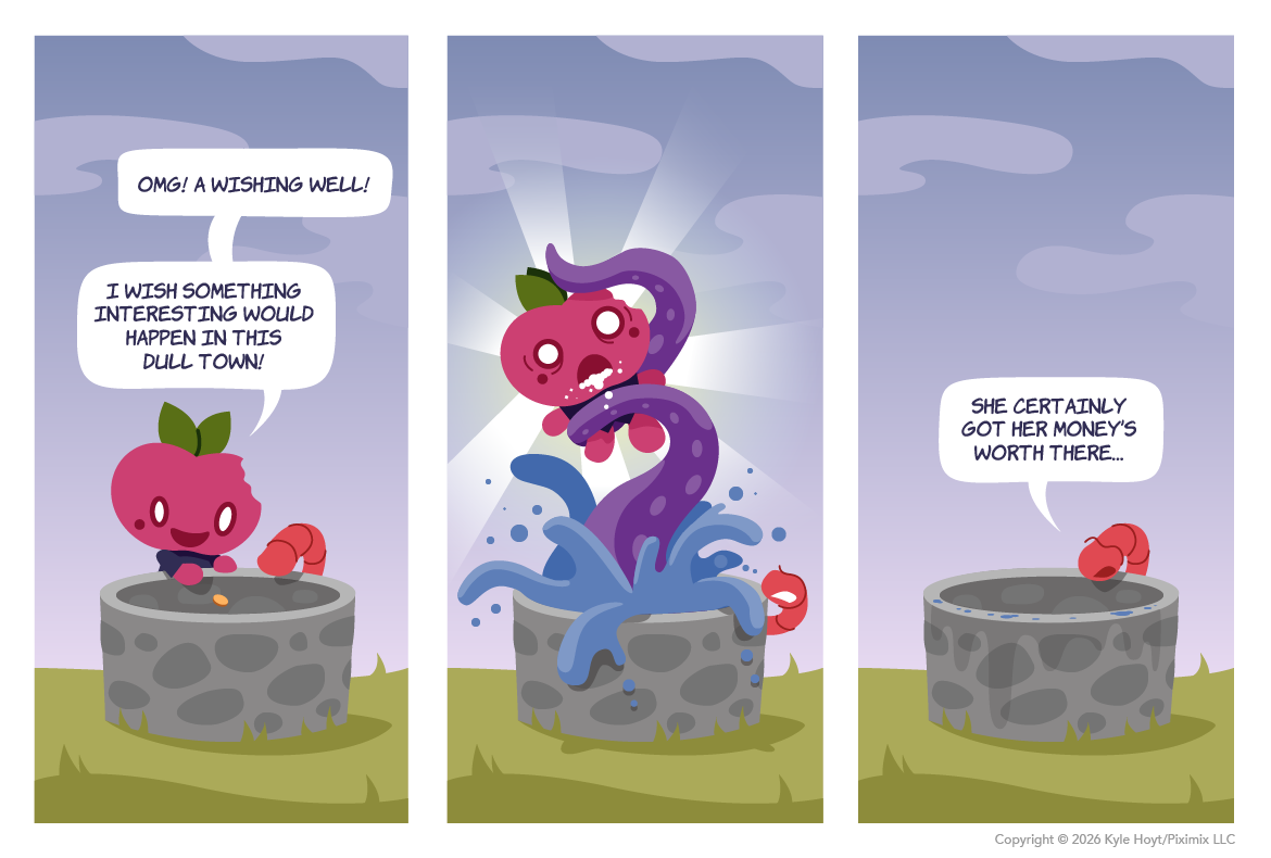 Appley gets her wish