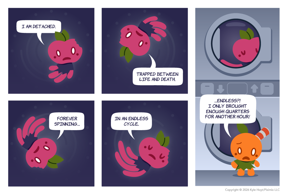 Appley goes for a spin