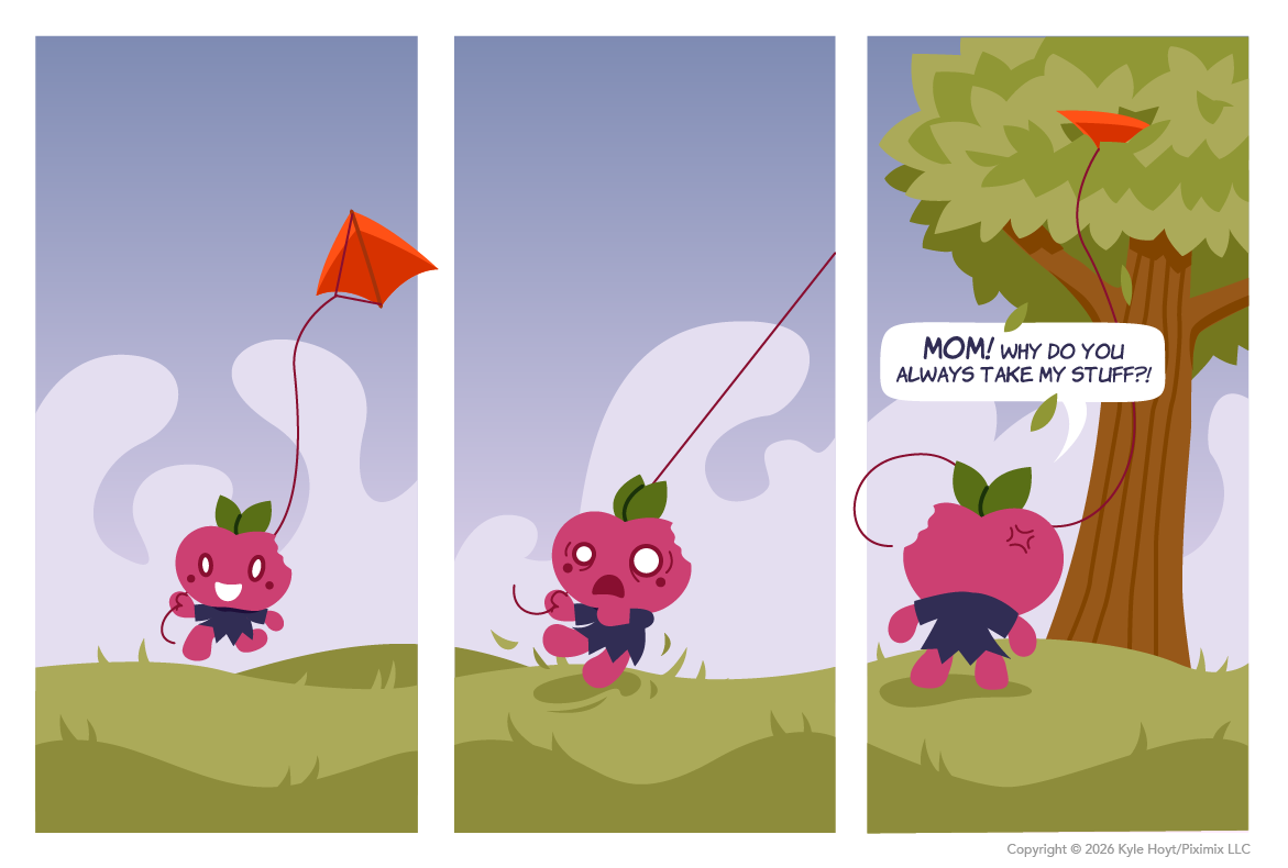 Appley is flying high