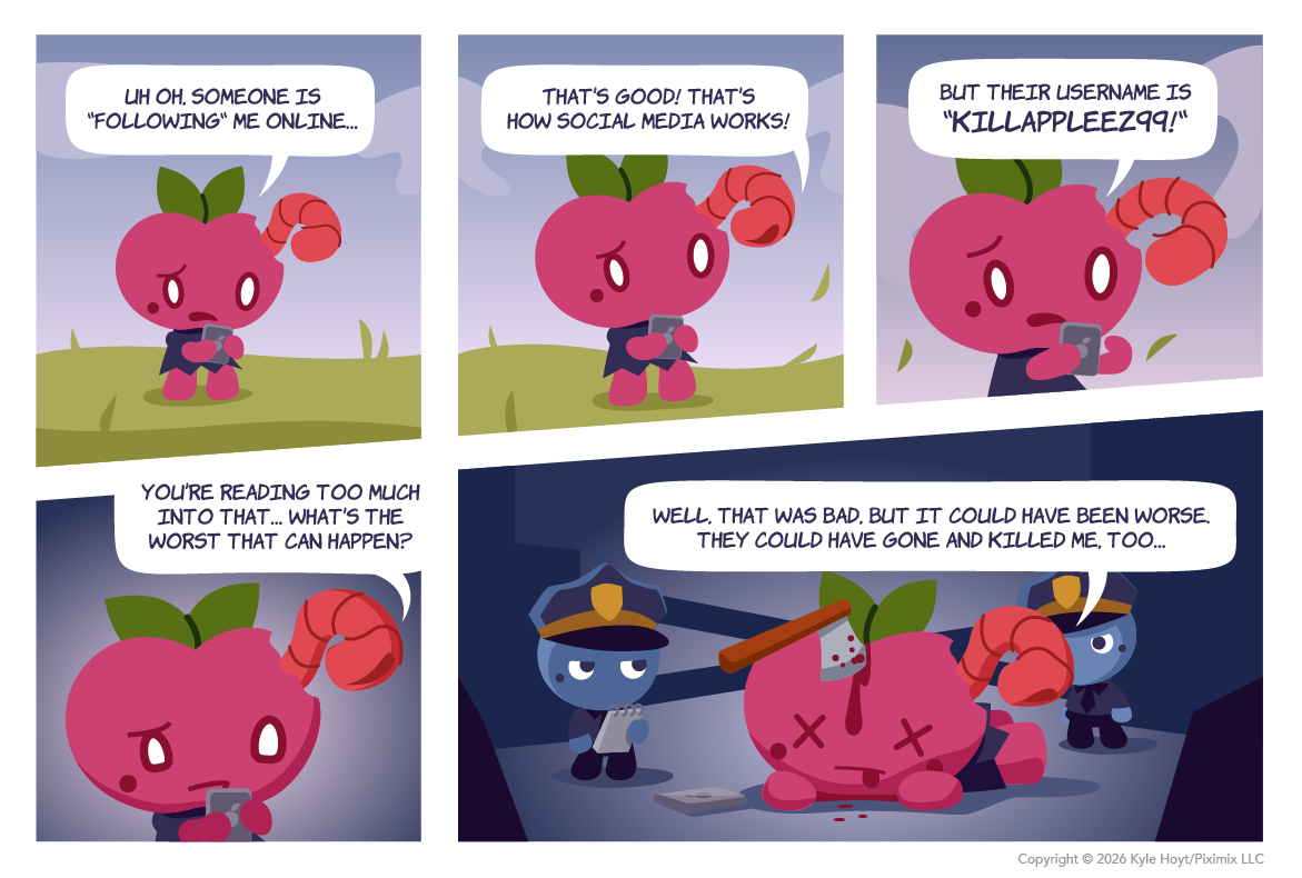 Appley is antisocial