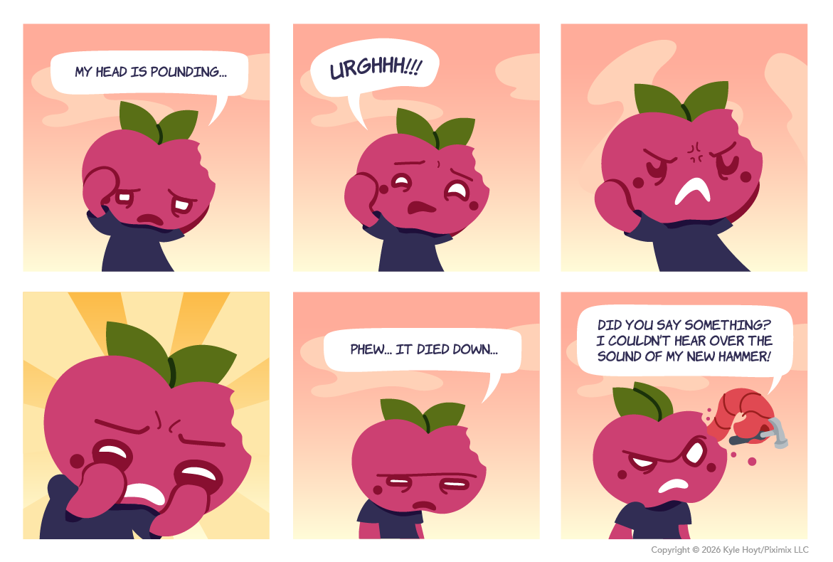 Appley just has these headaches