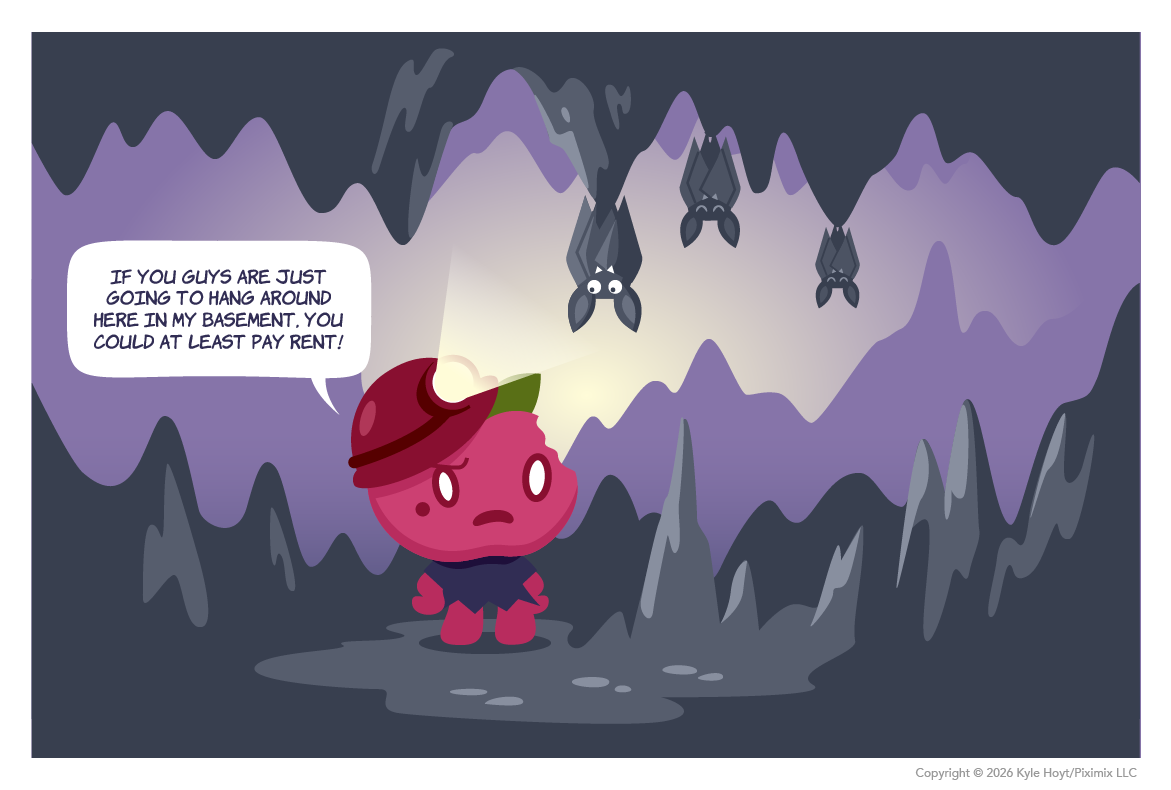 Appley goes underground