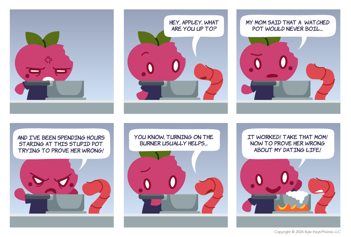 Appley boils with rage