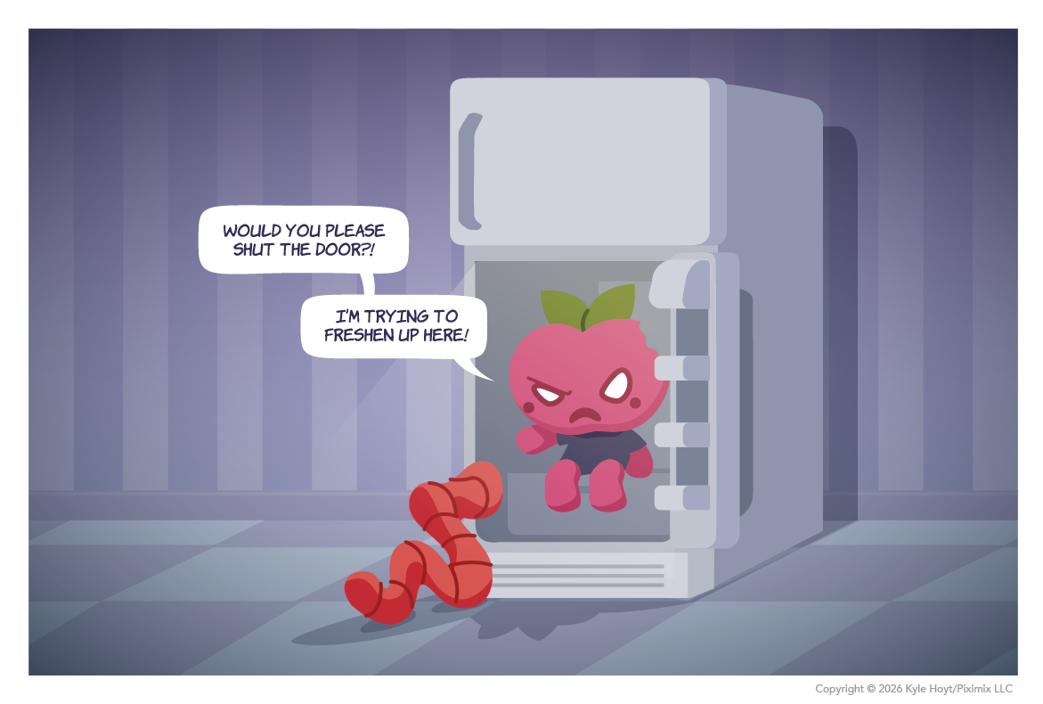 Appley is just chilling