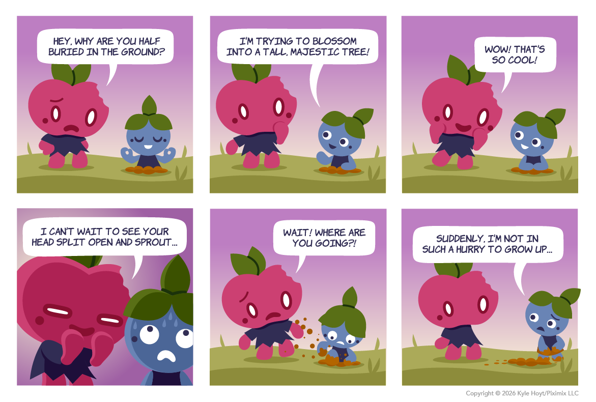 Appley plants a seed