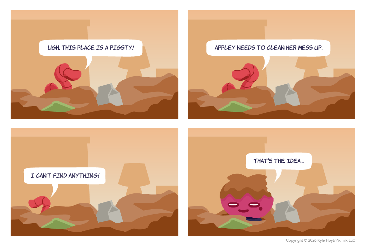 Appley messes with her friends