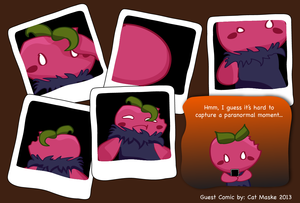 Guest comic: Appley is paranormal